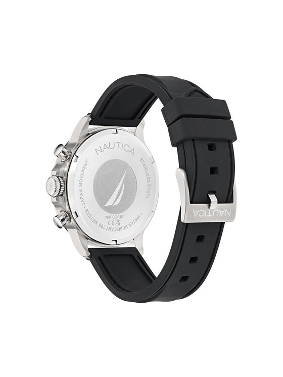 Nautica Hodinky Nautica Blueocean Chronograph NAPBOF401 Čierna