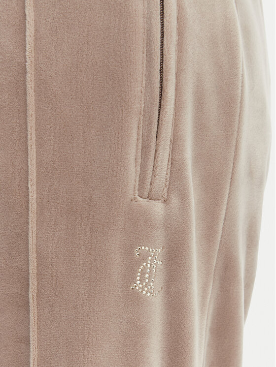 Juicy Couture Juicy Couture Jogginghose Tina JCWBJ126327 Beige Straight Leg