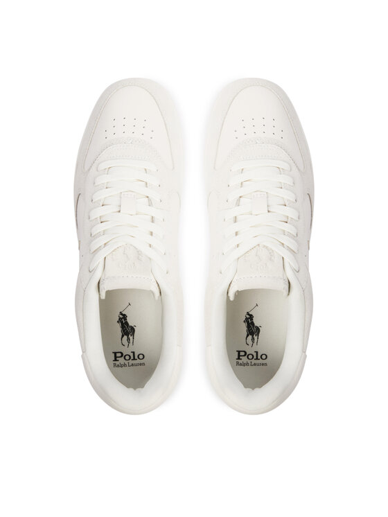 Polo Ralph Lauren Sneakersy Polo Ralph Lauren Masters CRT 809P15491001 Biela