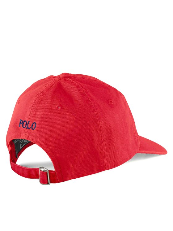 Polo Ralph Lauren Бейсболка Polo Ralph Lauren 211912843022 Червоний