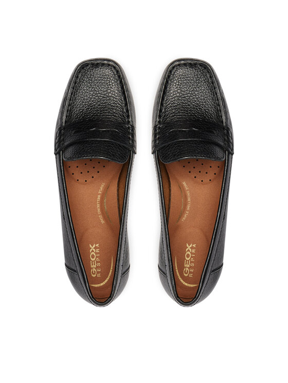 Geox Mokasíny Geox D Annytah Moc D46BMA 00046 C9999 Černá