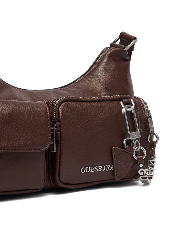Guess Jeans Ročna torba Guess Jeans CEO-GUESS-B-012-10 Rjava