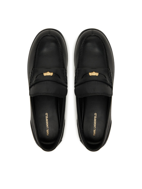 KARL LAGERFELD Mokasīni KARL LAGERFELD Mia KL42125 Melns