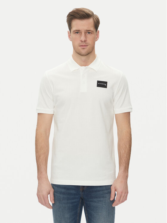 Richmond X Richmond X Polo UMP25170PO Λευκό Regular Fit