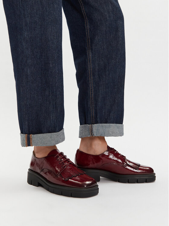 Hispanitas Oxfordky Hispanitas HI254235 Bordová