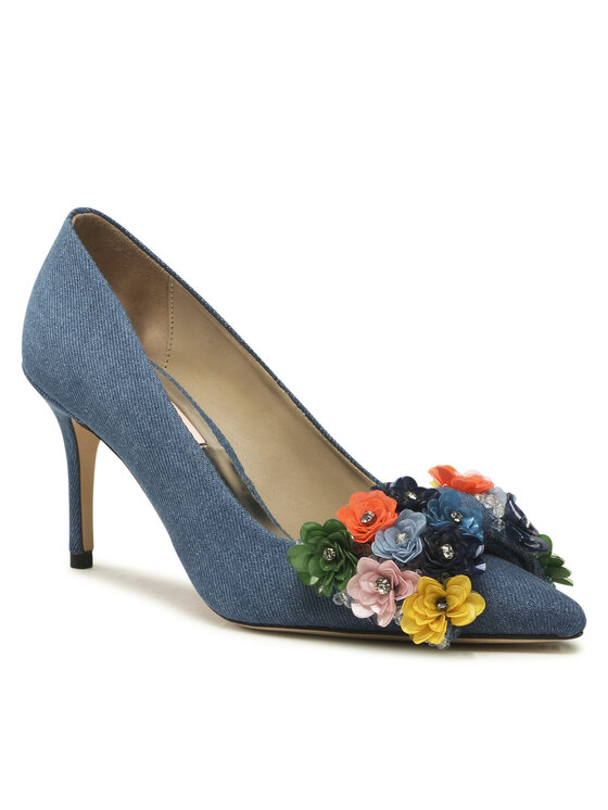 Custommade Обувки на ток Custommade Aljo Multi Flower 999627013 Син