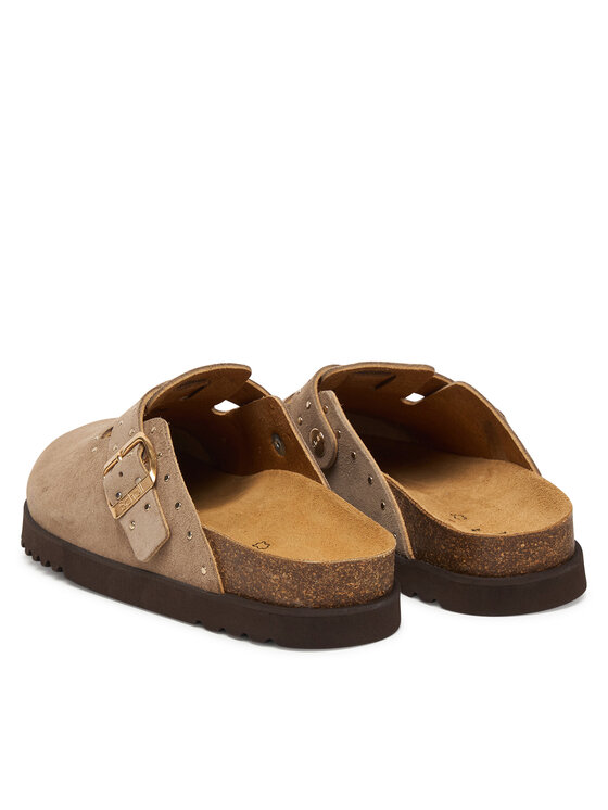 Scholl Шльопанці Scholl Beatriz Clog F00715 Бежевий