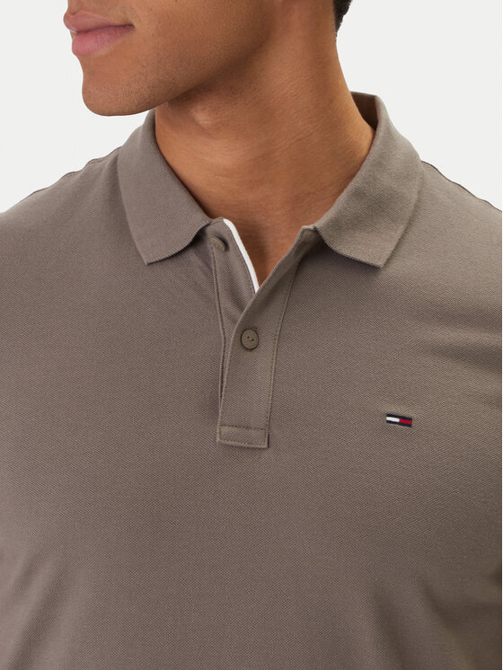 Tommy Jeans Tommy Jeans Polo DM0DM20676 Beis Slim Fit