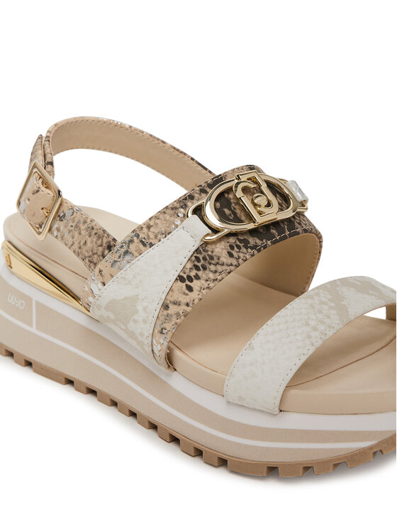 Liu Jo Sandali Liu Jo Maxi Wonder Sandal 30 BA5081 EX289 Beige