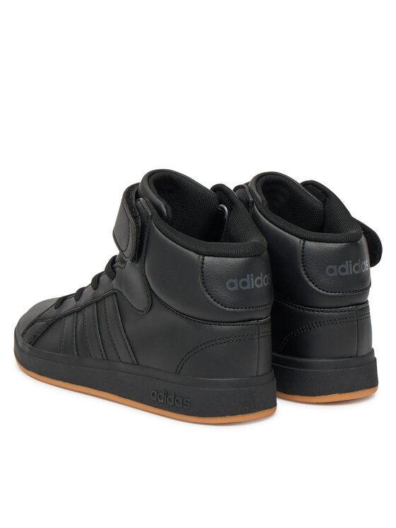 adidas Sneakersy adidas Grand Court Mid K JR0804 Černá