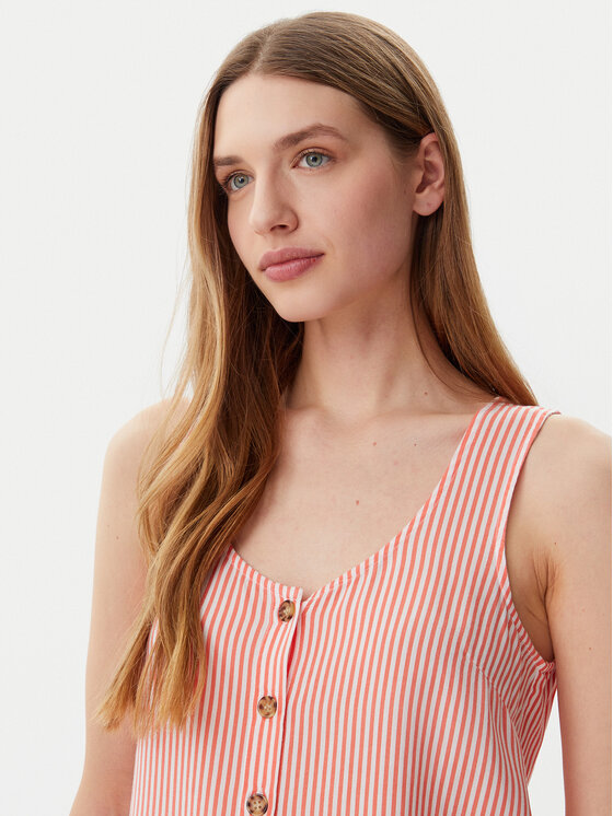 Vero Moda Vero Moda Топ Bumpy 10325830 Червоний Standard Fit
