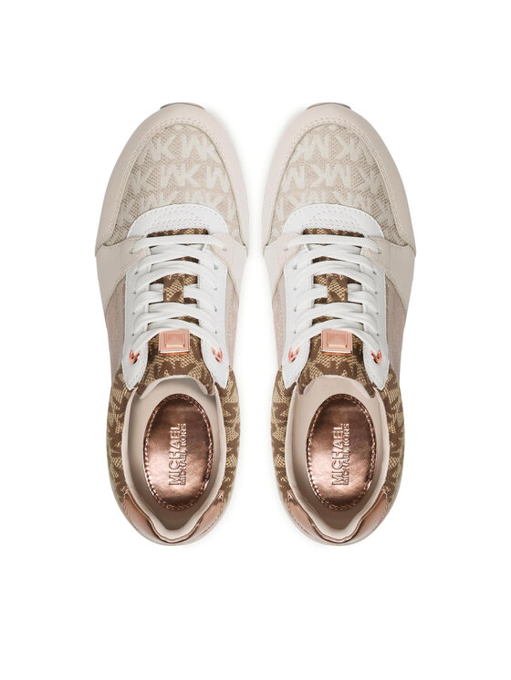 MICHAEL Michael Kors Αθλητικά MICHAEL Michael Kors Billie Trainer 43T1BIFS1Y Μπεζ