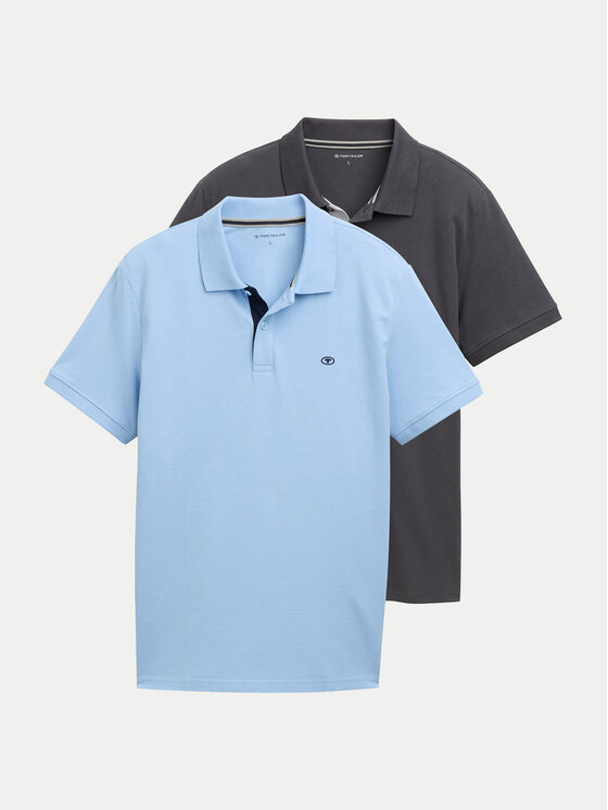 Tom Tailor Tom Tailor Polo marškinėlių komplektas 1044879 Spalvota Regular Fit