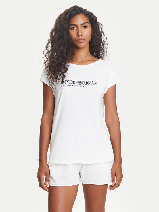 Emporio Armani Underwear Emporio Armani Underwear Pizsama EW000495 AF10881 U1131 Fehér Regular Fit