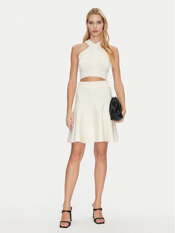 Guess Guess Топ W5GR32 Z2XY0 Білий Regular Fit