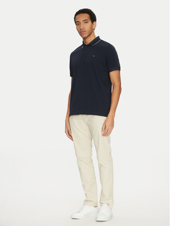 Calvin Klein Calvin Klein Pólóing K10K114141 Sötétkék Regular Fit