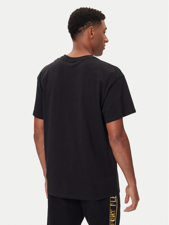Plein Sport Plein Sport Футболка FAEC MTK8354 STE001N Чорний Loose Fit