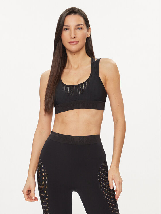 Calvin Klein Performance Calvin Klein Performance Reggiseno sportivo 00GWS4K180 Nero