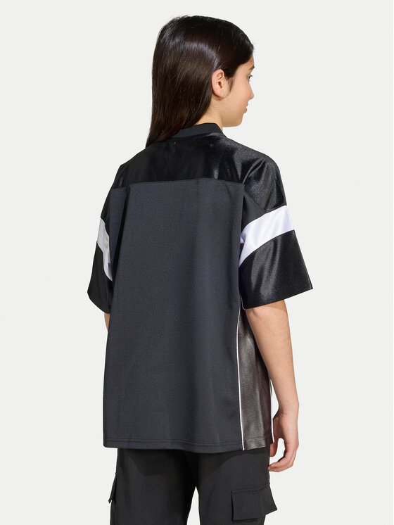 adidas adidas Футболка Jersey JX3880 Чорний Loose Fit