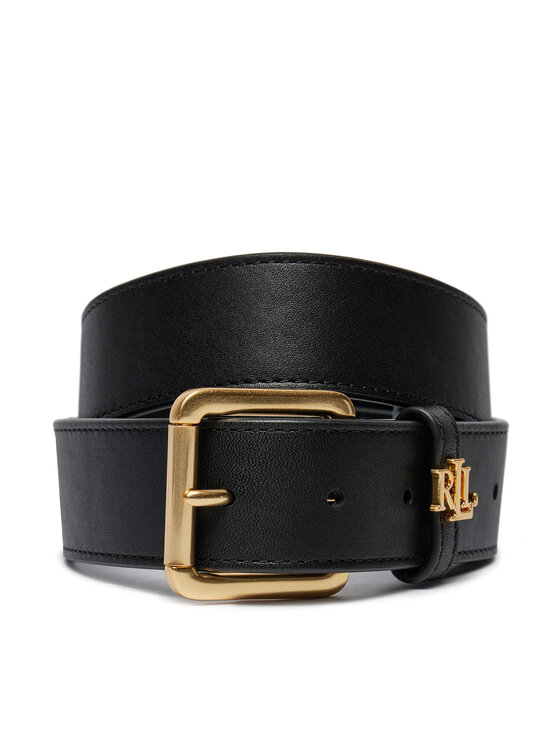 LAUREN RALPH LAUREN Dámsky opasok Lauren Ralph Lauren 412942212001 Čierna