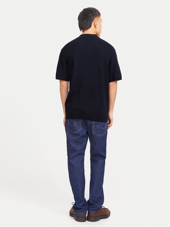 Jack & Jones Jack & Jones Поло Cooper 12271483 Cиній Regular Fit