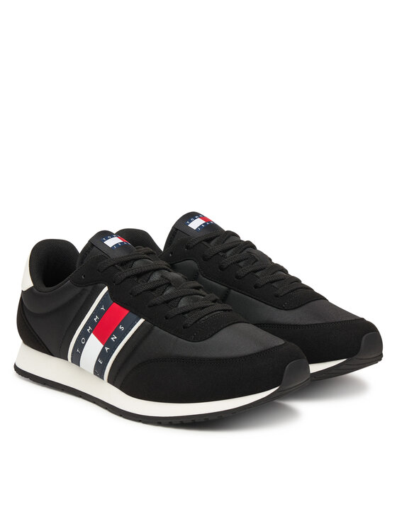 Tommy Jeans Superge Tommy Jeans Tjm Classic Runner EM0EM01709 Črna