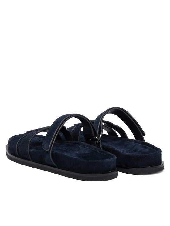 Tory Burch Шльопанці Tory Burch Ines Sport Slide 163481 Cиній