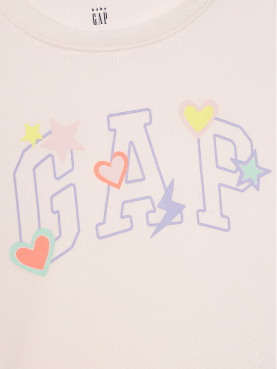 Gap Gap Camiseta 710283-04 Rosa Regular Fit