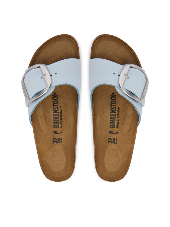 Birkenstock Шльопанці Birkenstock Madrid Big Buckle 1031798 Блакитний