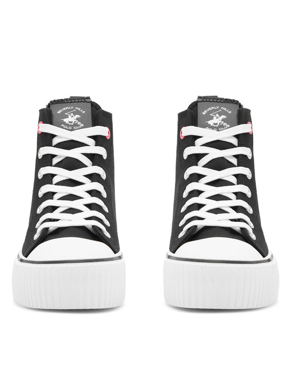 Beverly Hills Polo Club Plátenky Beverly Hills Polo Club BHPC026M Čierna