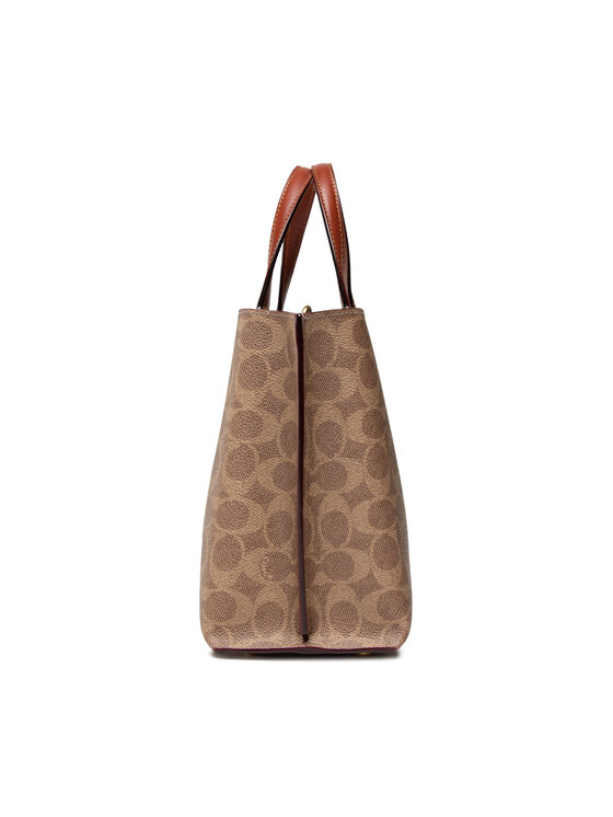 Rankinė Coach Cc Sig Wlw Tote 24 C8562 B4NQ4 Ruda | Eavalyne.lt