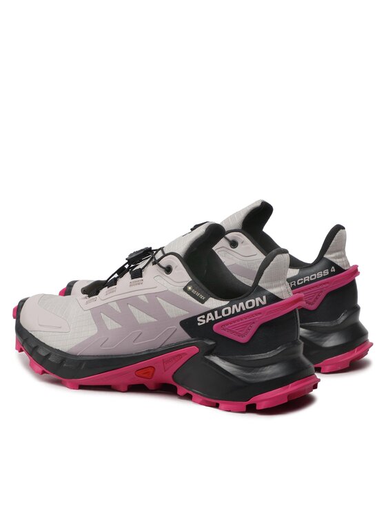 Salomon Взуття для бігу Salomon Supercross 4 Gtx W GORE-TEX 417355 20 V0 Рожевий