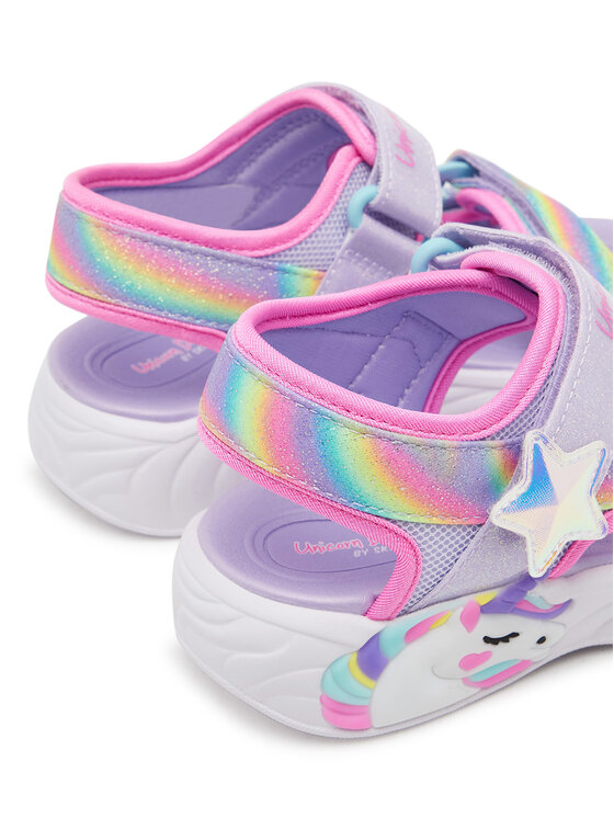 Skechers Босоніжки Skechers Unicorn Dreams Sandal-Dreamy Unicorns 303107L/LVMT Фіолетовий