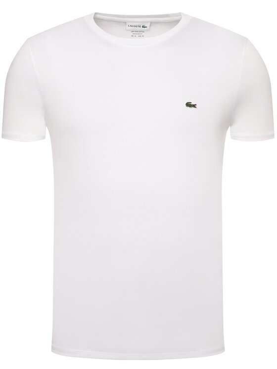 Lacoste Lacoste Футболка TH6709 Білий Regular Fit