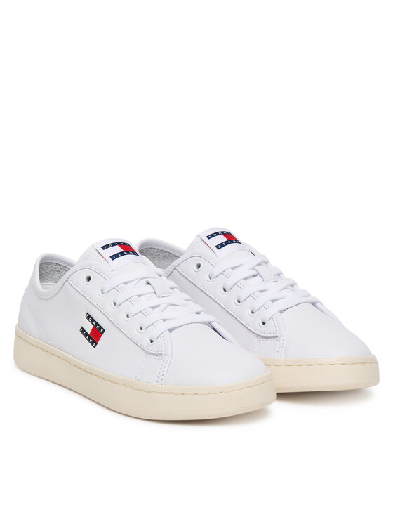 Tommy Jeans Teniși Tommy Jeans Tjw Lightweight Court EN0EN02875 Alb