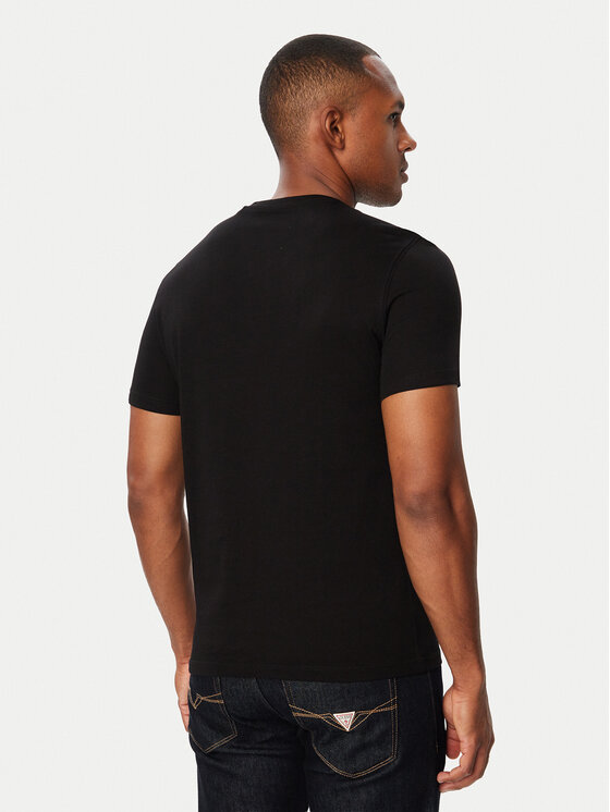 Guess Guess T-shirt M6BI49 K6186 Nero Slim Fit