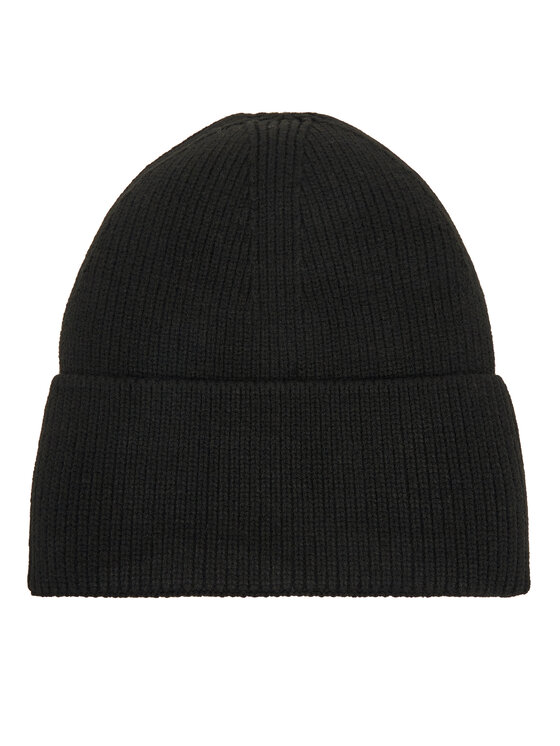 Versace Jeans Couture Шапкa Versace Jeans Couture Big Beanie 79YAZK50 Чорний