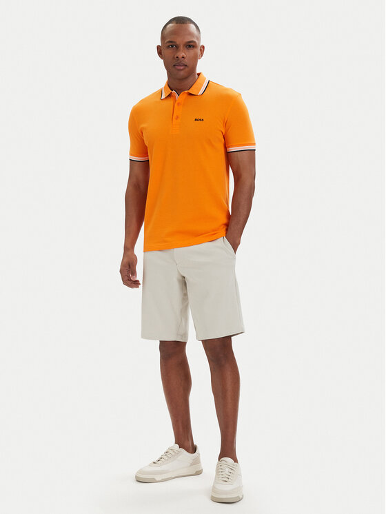 BOSS BOSS Polo Paddy 50469055 Naranja oscuro Regular Fit
