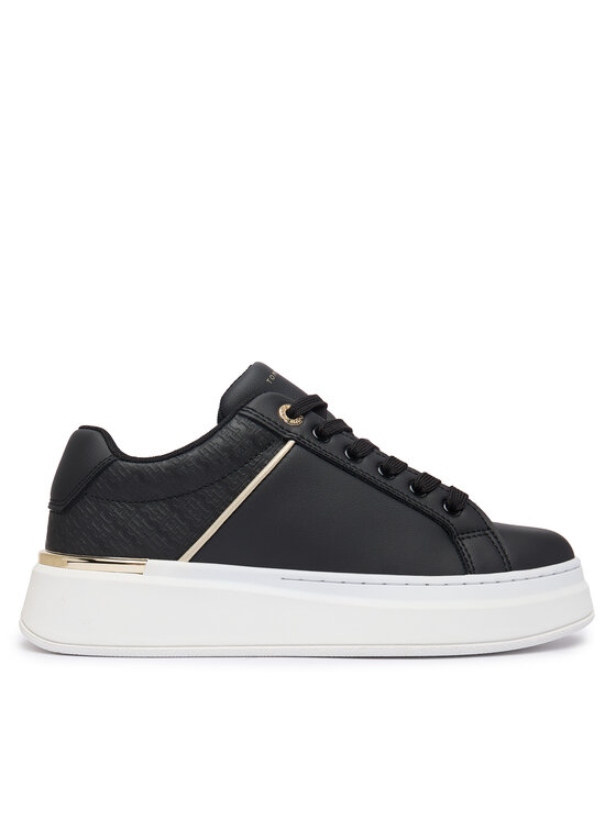 Tommy Hilfiger Sneakersy Tommy Hilfiger T3A9-35093-1955999 Czarny
