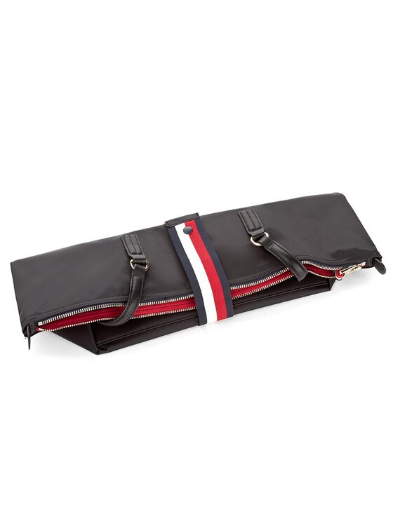 Tommy Hilfiger Borsetta Tommy Hilfiger Poppy Tote AW0AW04302 Nero