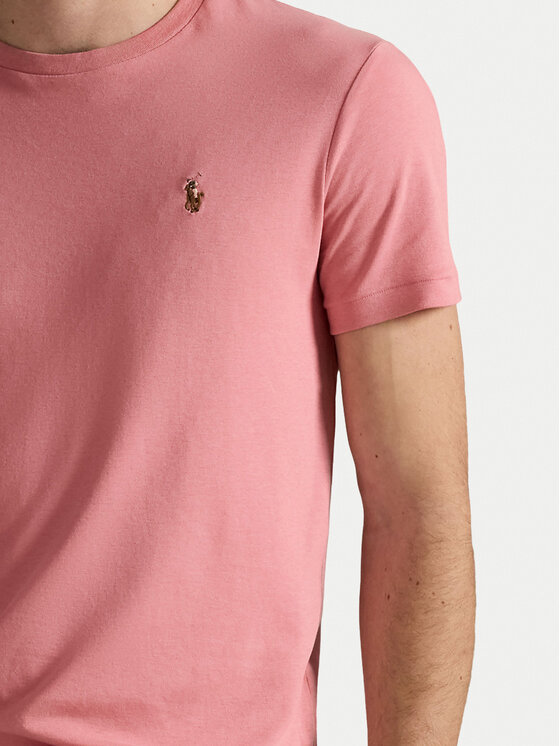 Polo Ralph Lauren Polo Ralph Lauren Póló 710740727096 Rózsaszín Custom Slim Fit