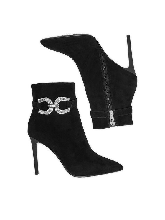 Eva Minge Členková obuv Eva Minge EO-ELENA-E327-20B-R019 Čierna