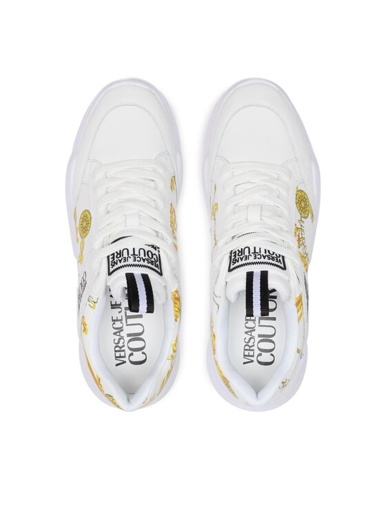 Versace Jeans Couture Сникърси Versace Jeans Couture 75YA3SC2 Бял