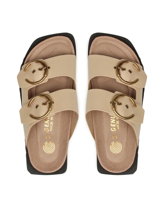 Genuins Šľapky Genuins Honolulu G104238 Béžová