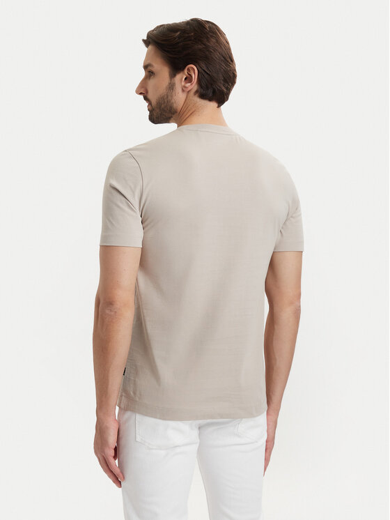 BOSS BOSS Camiseta Thompson 01 50468347 Beige claro Regular Fit