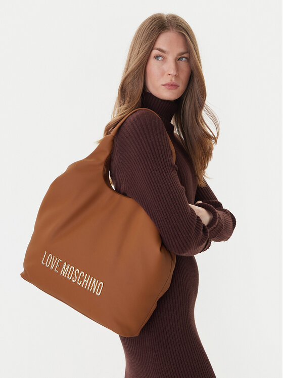 LOVE MOSCHINO Kabelka LOVE MOSCHINO JC4396PP0NKD020A Hnedá