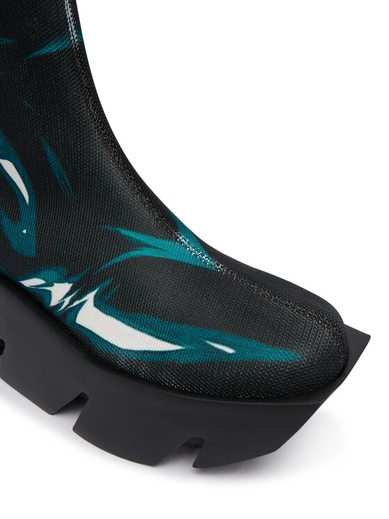 United Nude Botki United Nude Bull Canvas LO 11023998202 Kolorowy
