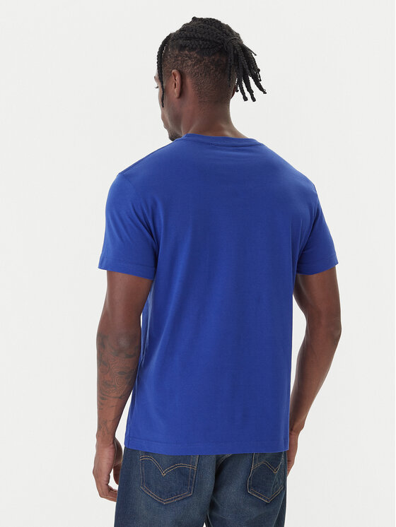 Versace Jeans Couture Versace Jeans Couture Camiseta 79GAHT00 CJ00T Azul Regular Fit