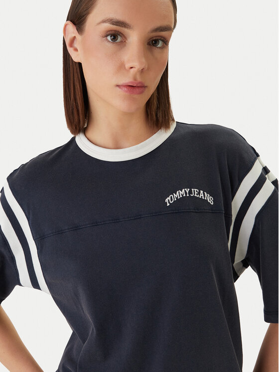 Tommy Jeans Tommy Jeans Camiseta DW0DW22307 Azul marino Oversize