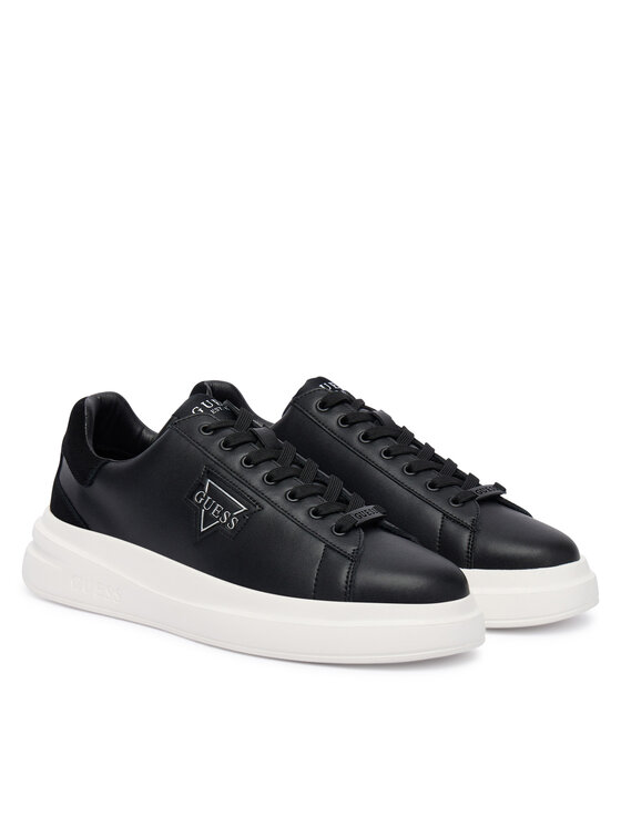Guess Sneakers Guess FMFBAN LEL12 Negru